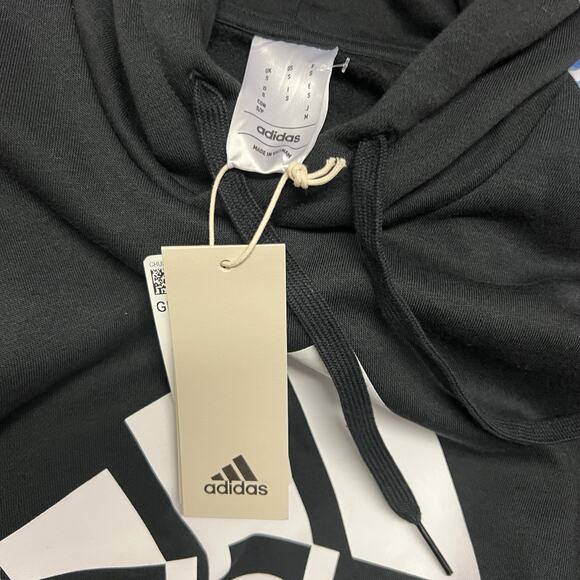 Adidas Pullover Sweatshirts Womens Multi Sport Multi Deporte NWT Black Small - Picture 8 of 8